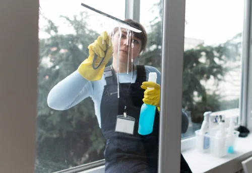 Nettoyage de vitres intérieures et extérieures à Bayons
